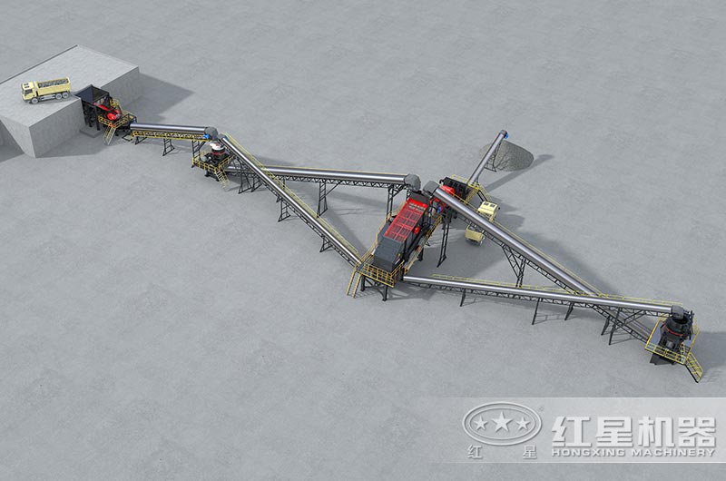 固定式制砂生產(chǎn)線(xiàn) 固定式制砂生產(chǎn)線(xiàn)