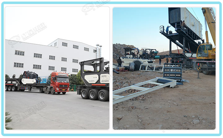 設備發貨、安裝現場