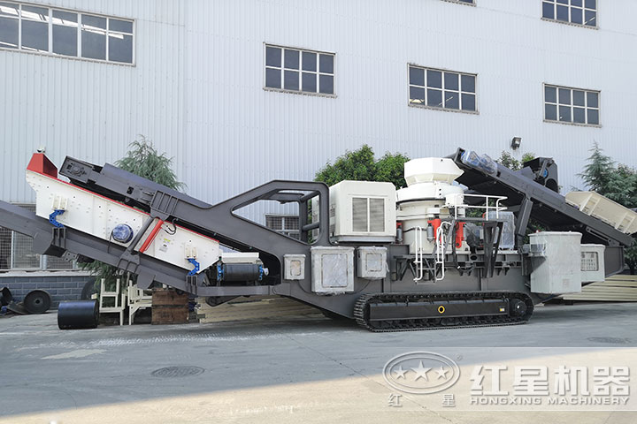 圓錐式移動(dòng)破碎站
